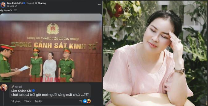 Lâm Khánh Chi ‘mừng ra mặt’ khi bà Ngọc Tiền bị bắt, còn tag hẳn tên Lê Phương vào hả hê cùng
