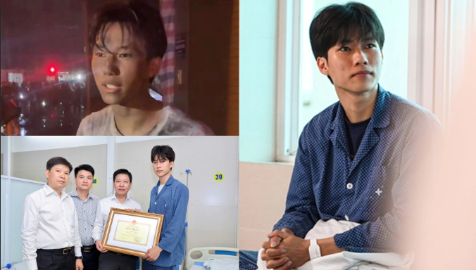 Soi học vấn cực kh.ủ.ng của nam sinh Bách khoa lao vào đám ch:á:y cứu người