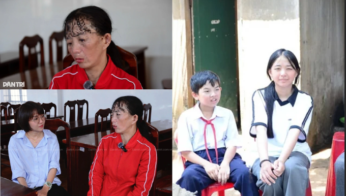 Mẹ bé gái 16 tuổi nuôi ba em khẳng định không muốn rời xa các con