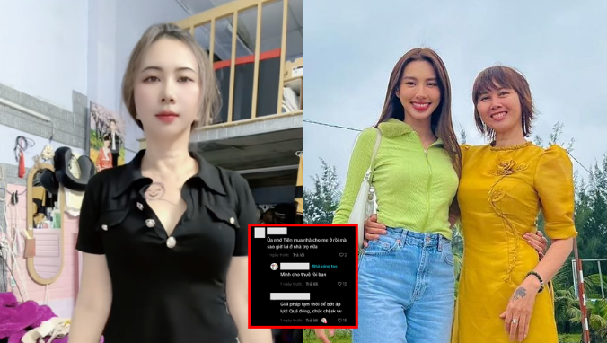 Xót xa tận cùng, mẹ Hoa hậu quốc dân Thuỳ Tiên phải dọn ra ở phòng trọ