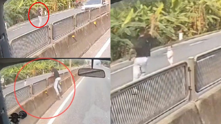 Tuyệt vời, CSGT lên tiếng vụ tài xế dừng xe giữa quốc lộ cứu bé gái sẽ không bị phạt nguội