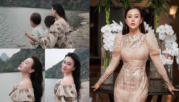 Phương Oanh cập nhật cuộc sống yên bình bên 2 con, tiền đầy túi