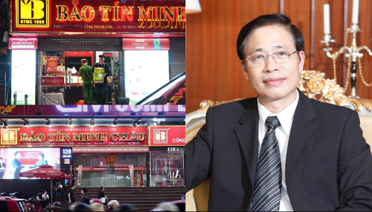 Lý do ông Vũ Minh Châu, ông chủ Bảo Tín Minh Châu bị khởi tố