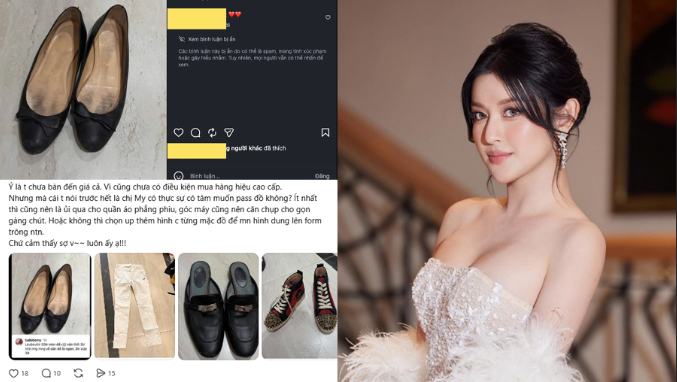 Á hậu Huyền My đáp trả cực gắt khi bị ch.ử.i pass đồ hiệu trông “bẩn bẩn” cho cũng không thèm