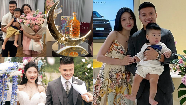 Quang Hải tặng quà 600 triệu cho vợ, cả Việt Nam chỉ có 2 set