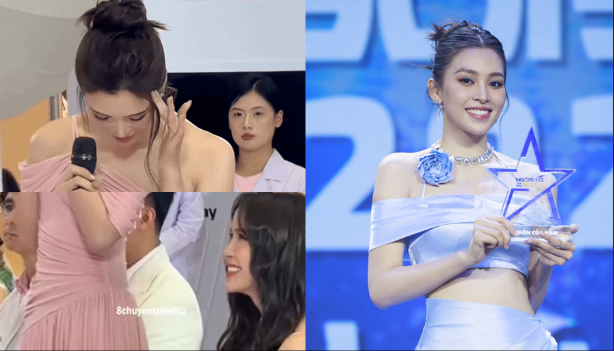 Được mời dự sự kiện nhãn hàng, Hoa hậu Tiểu Vy  khiến dân tình lắc đầu ngao ngán vì màn  trả lời phỏng vấn ‘tự dìm bản thân’