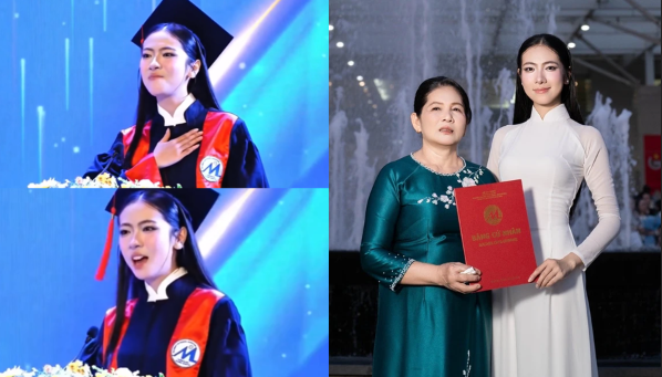 Cất tiếng hát ở lễ tốt nghiệp viral khắp mạng xã hội, cô gái lên tiếng nói lý do khiến ai cũng rơi nước mắt