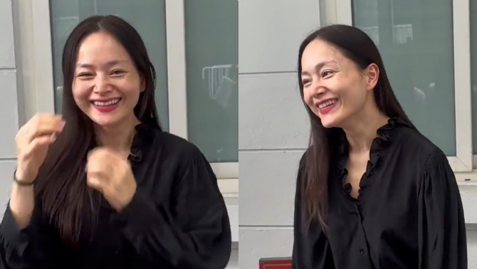 Diễn viên Lan Phương nhảy lên sung sướng sau phiên xử ly hôn chồng tây: Mỗi tháng được 40 triệu đồng tiền trách nhiệm cấp dưỡng nuôi con