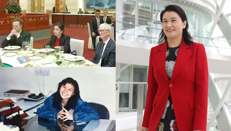 Người phụ nữ Trung Quốc xuất thân từ bảo vệ nhưng lại được ngồi giữa Tim Cook và Elon Musk ở Bắc Kinh là ai mà khiến cả thế giời tò mò?