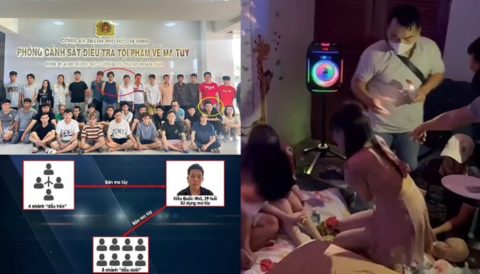 Mắt xích quan trọng trong đường dây m.a t.óe có nhiều nghệ sĩ tham gia, lộ ảnh hiện trường bắt giữ khiến dân mạng nổi da gà