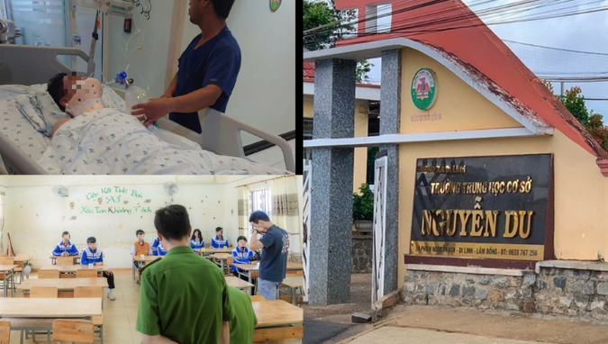Vụ nam sinh lớp 8 tr.e.o c.ổ ở Lâm Đồng do bị bạn học đ.á.n.h, tr.ấ.n l.ộ.t tiền: Bọn chúng làm thế với em tận 8 lần
