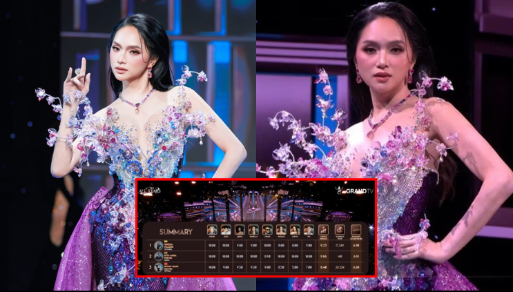 Hương Giang để tuột ngôi hoa hậu đầy tiếc nuối tại Miss Grand International All Star chỉ vì vị giám khảo khó tính này chấm cho cô 5 điểm