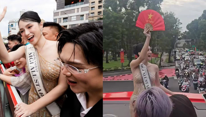 Đã rõ lý do Sở Văn hóa và Thể thao vào cuộc rà soát vụ Hương Giang diễu hành trên xe buýt hai tầng: Chị Á 2 mà làm lố quá